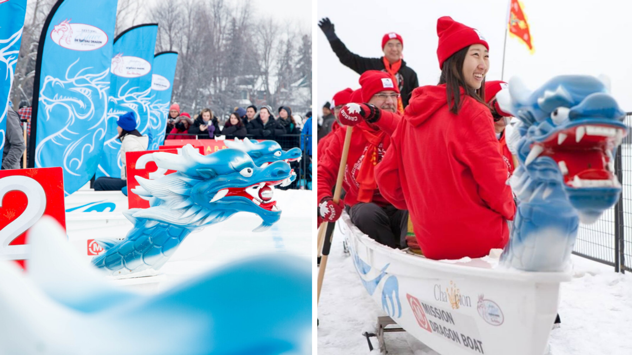 The Ottawa Ice Dragon Boat Festival Returns This Winter & You Can Join In The Fun