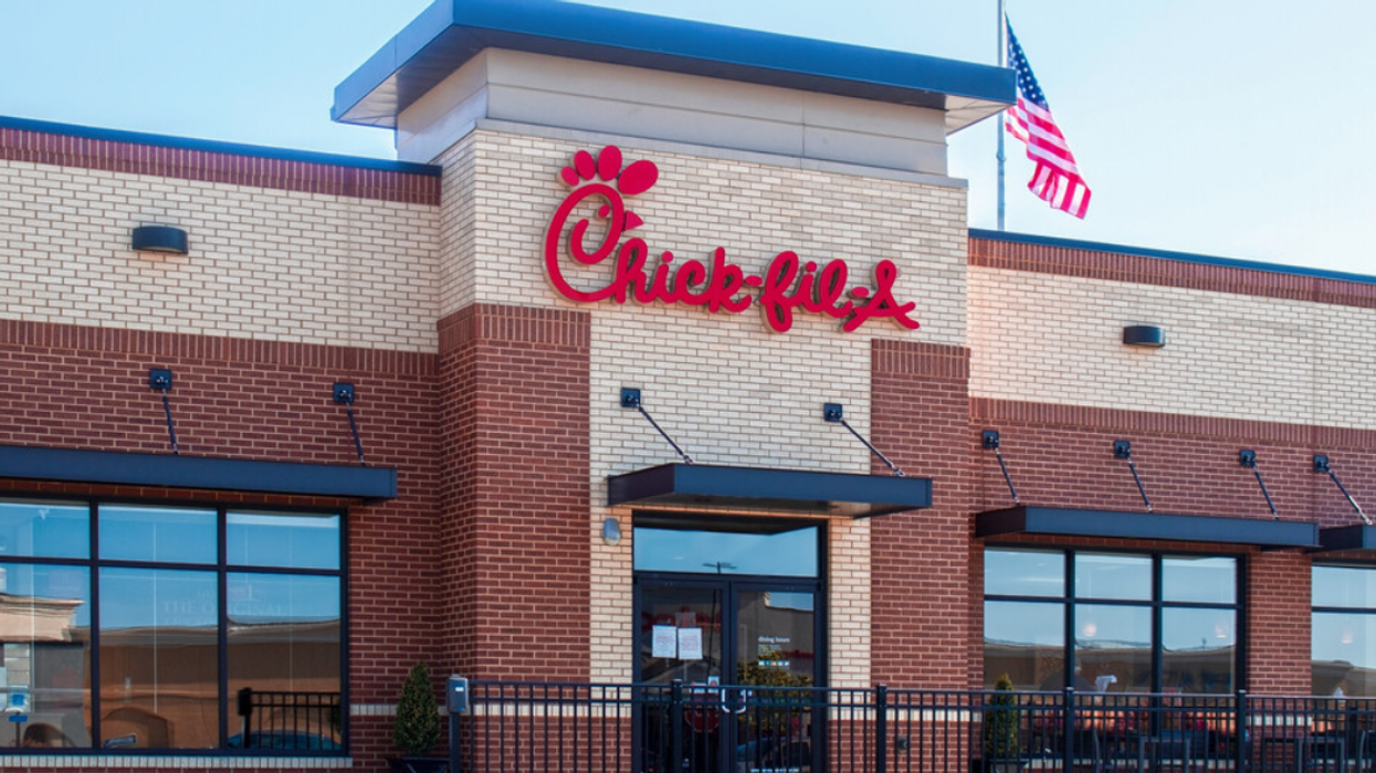 The outside of a Chick-Fil-A.