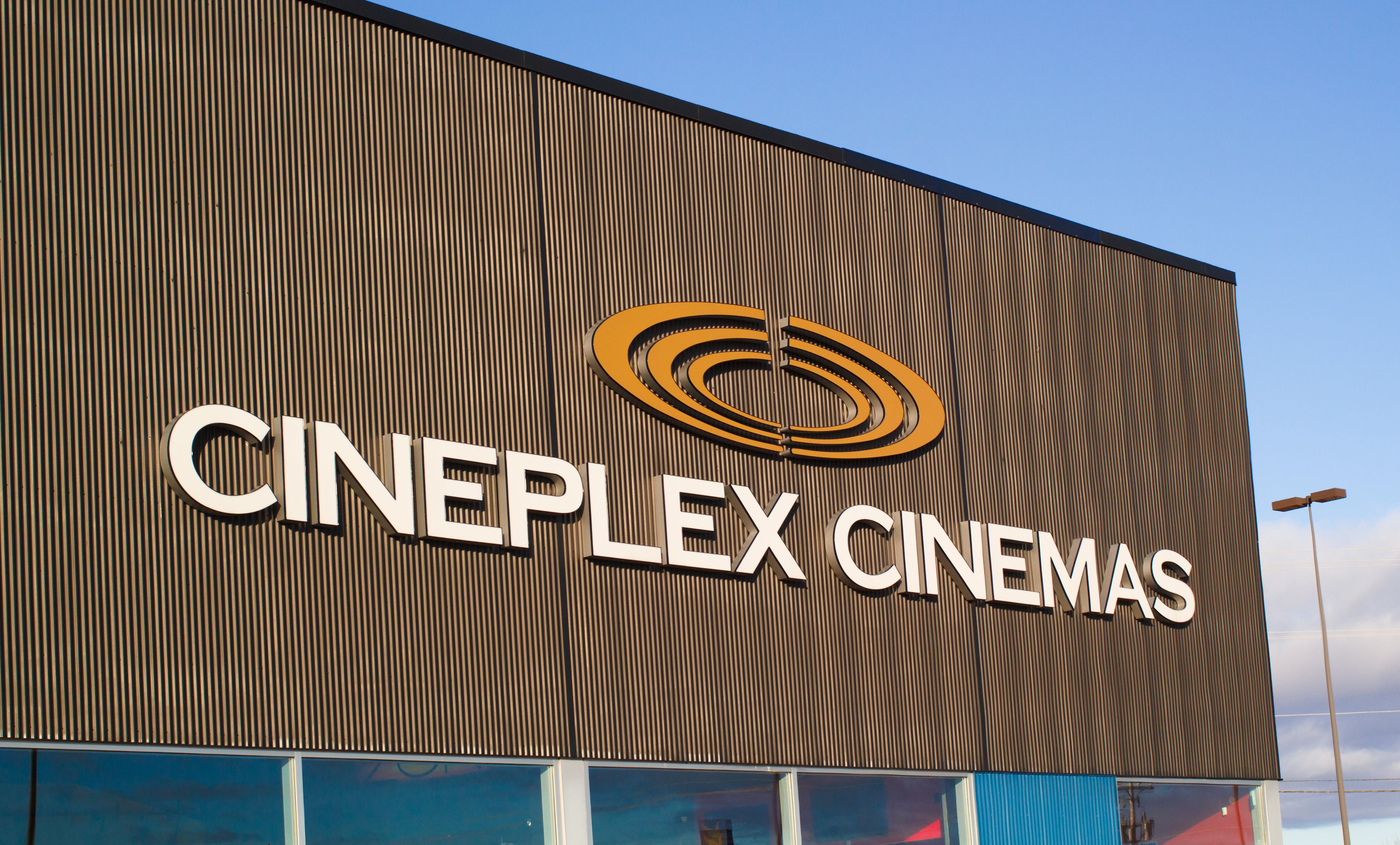 The outside of a Cineplex Cinemas.