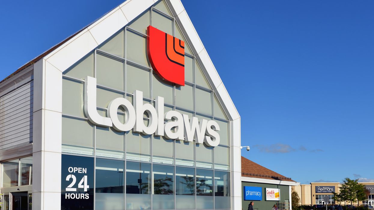 The outside of a Loblaws store.