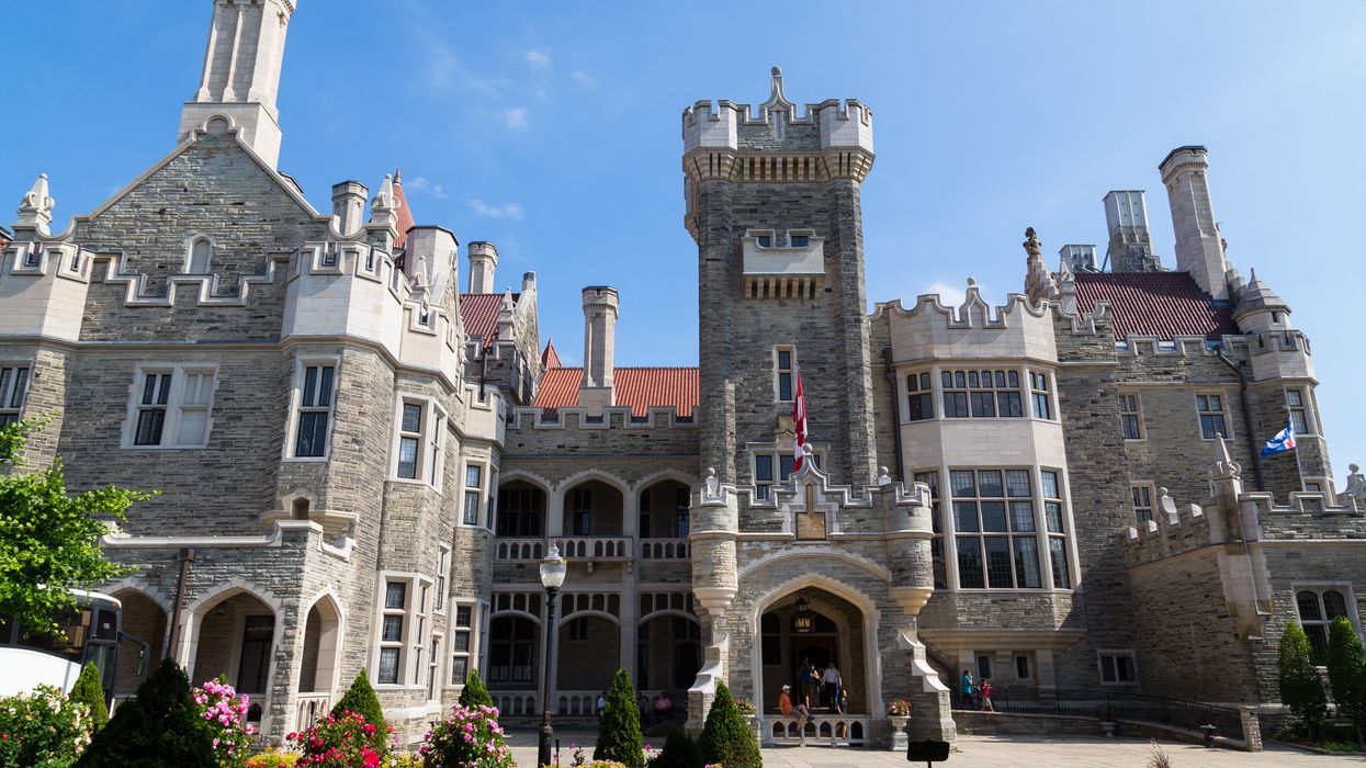 The outside of Casa Loma in Toronto.