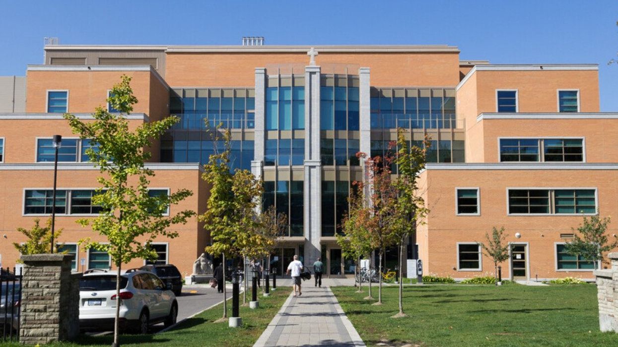 The outside of St. Joseph's Health Centre in Toronto