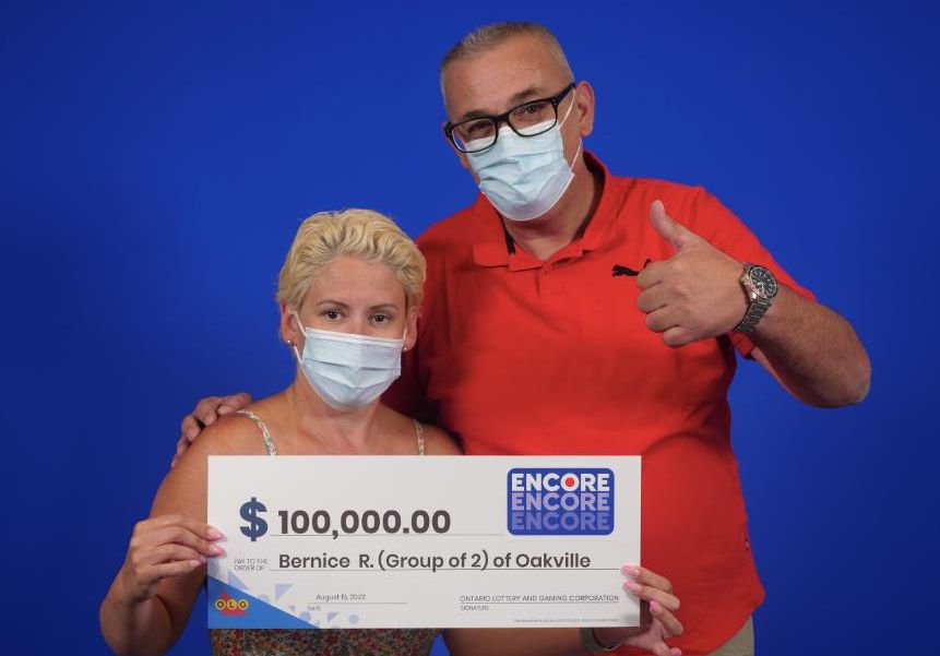 The pair of lottery winners.