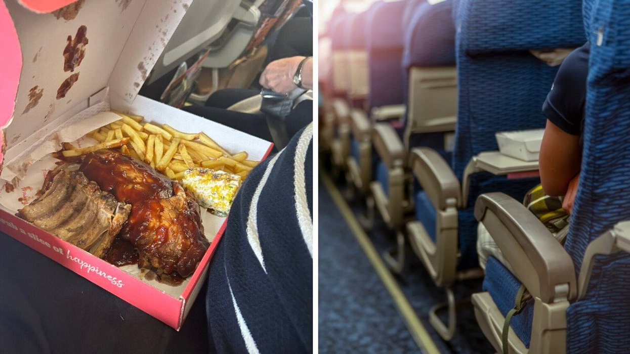 An Airline Passenger Brought A Full Rack Of Ribs On A Plane & We Have ...