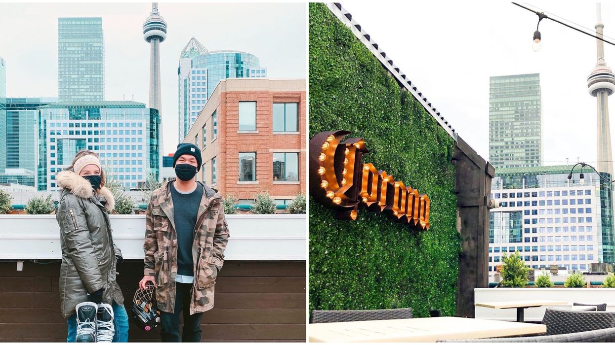 The Porch Toronto Is Transforming Into A Skating Rink With All The Views This Winer