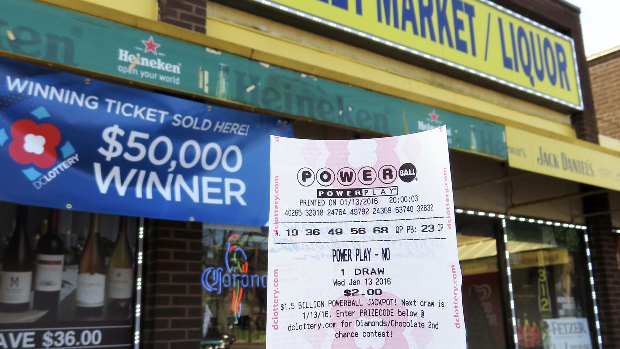 The Powerball Lottery Just Drew Winning Numbers & 2 Tickets Will Split The $632.6M Jackpot