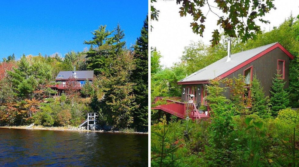 The property in East Quinan, Nova Scotia.