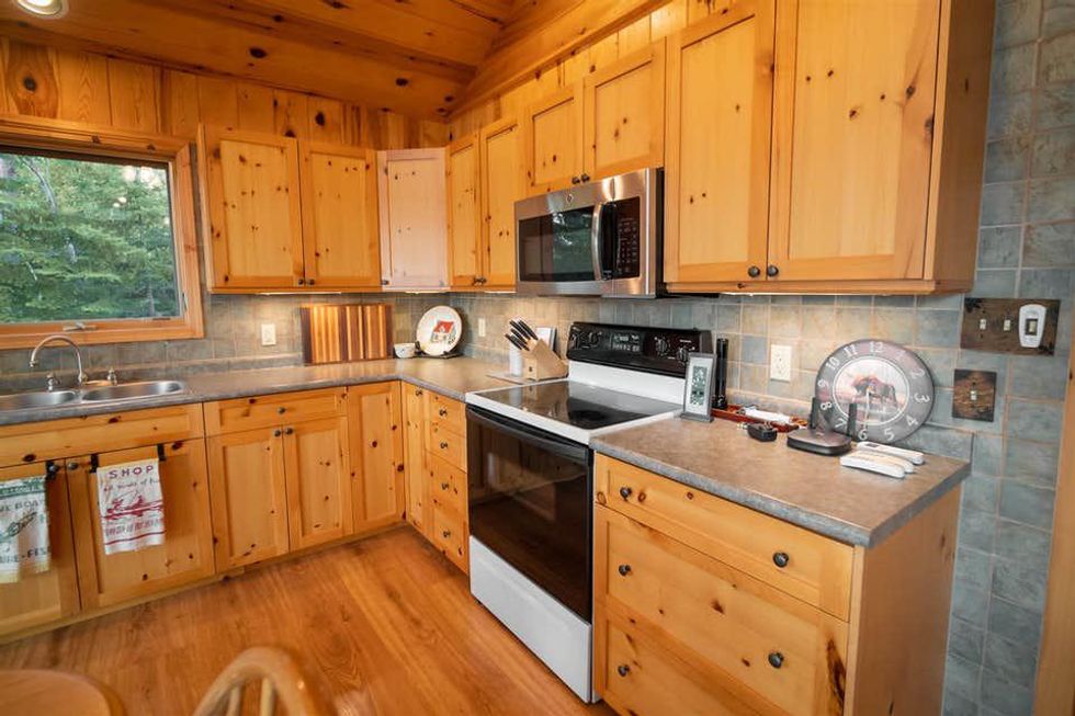 The property's kitchen.