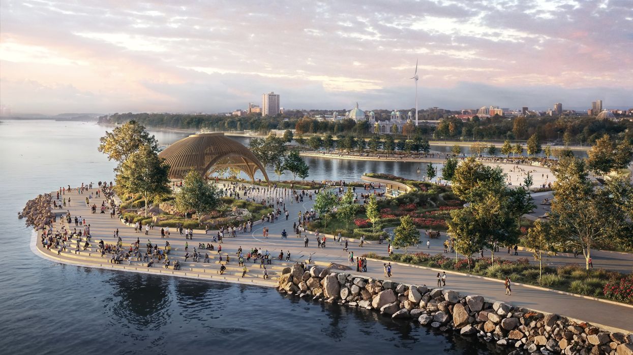 The proposed plans for Therme Beach.