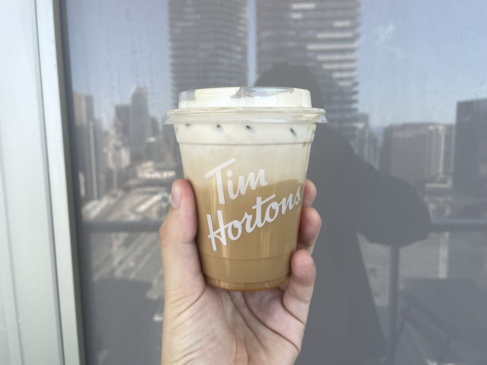 The Pumpkin Spice Cold Brew.