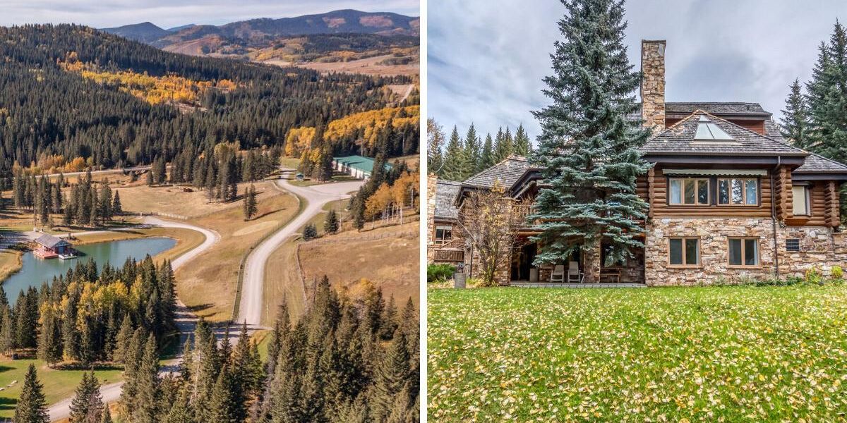 This Alberta Ranch For Sale Comes With A Whole Village & Clint Eastwood ...
