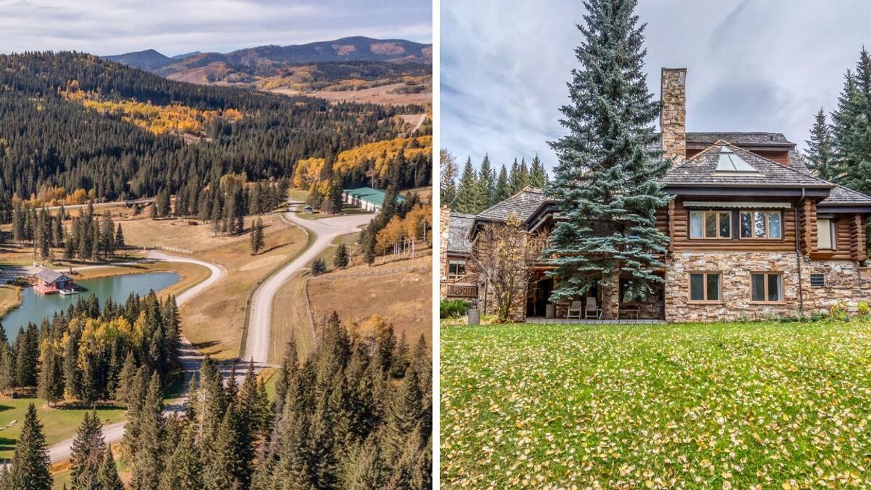 This Alberta Ranch For Sale Comes With A Whole Village & Clint Eastwood ...
