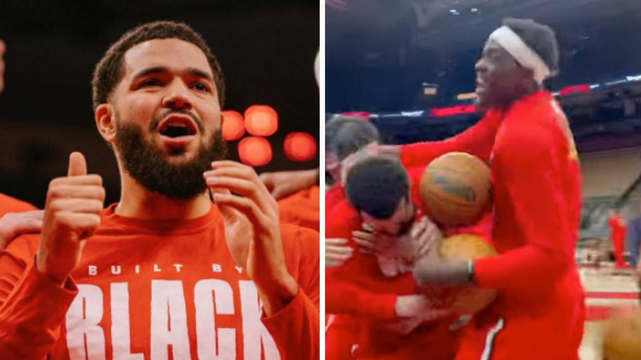 The Raptors Are Reacting To Fred VanVleet's NBA All-Star Bid & It's Getting Super Emotional