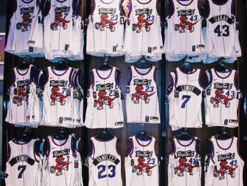 Raptors jersey championship 2024 patch