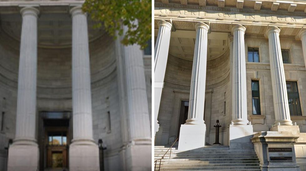 The Recruit. Droite : Cour d'appel.