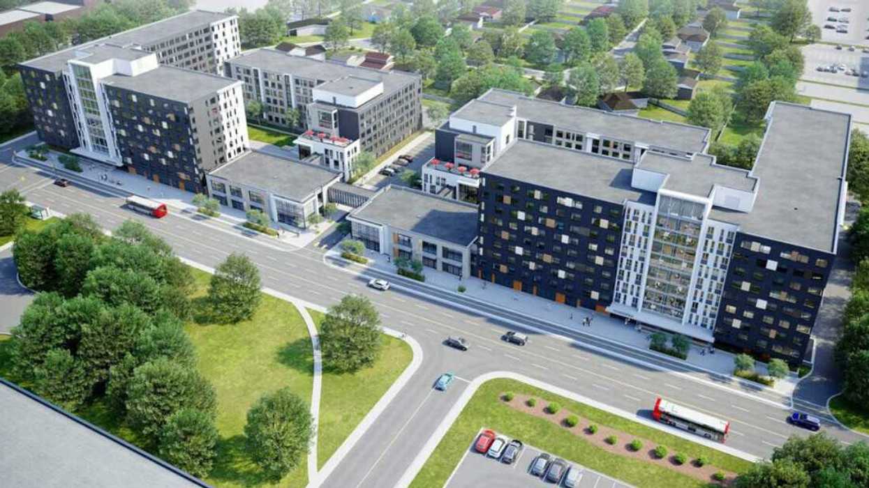 The Revalie exterior buildings