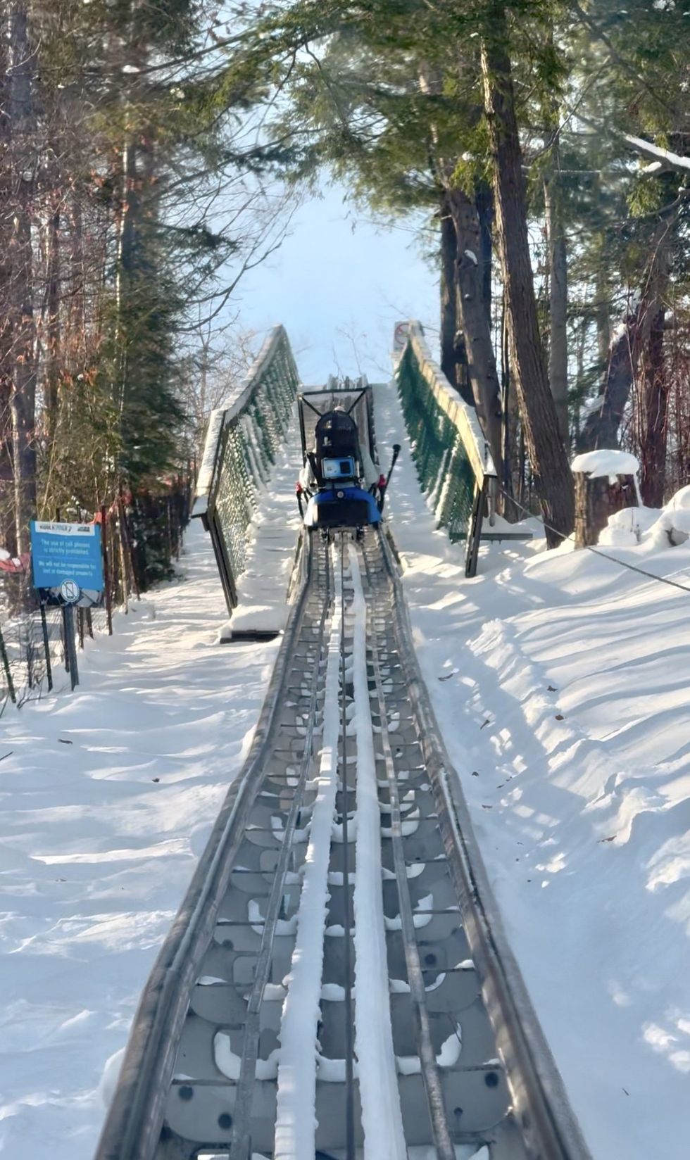 The Ridge Runner Mountain Coaster.