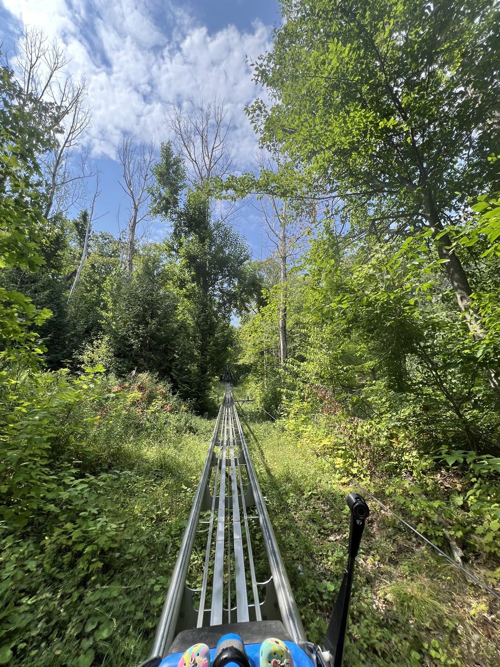 The Ridge Runner Mountain Coaster.