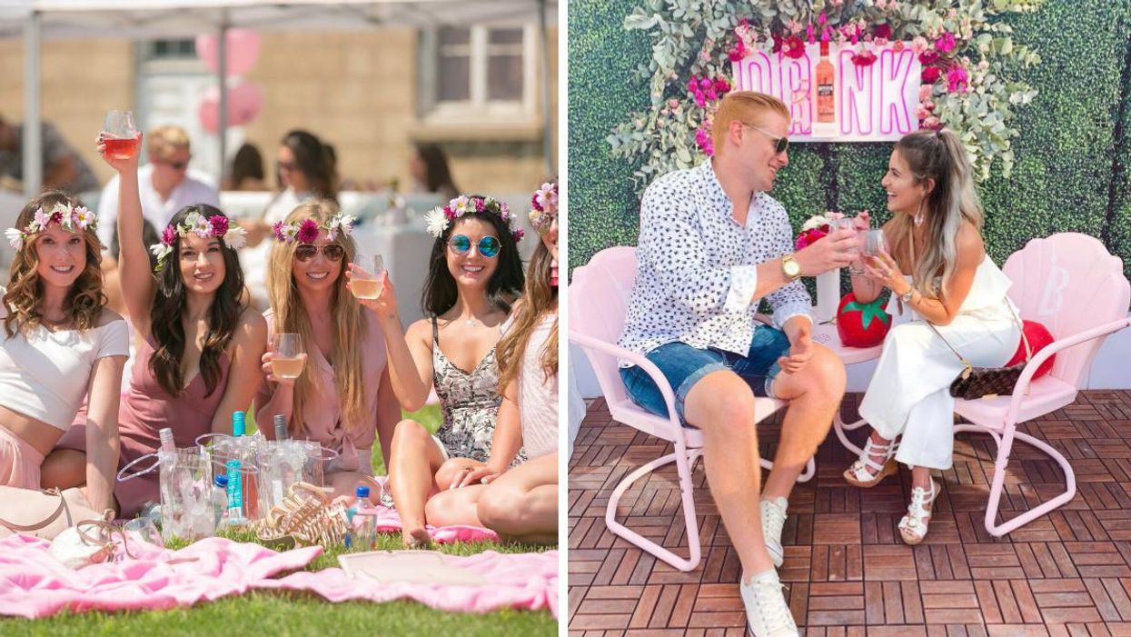 The Rosé Picnic in Toronto, ON.