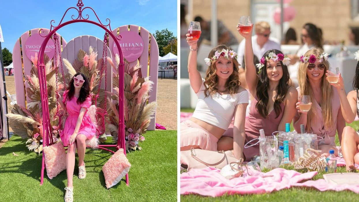 The Rosé Picnic in Toronto, Ontario.