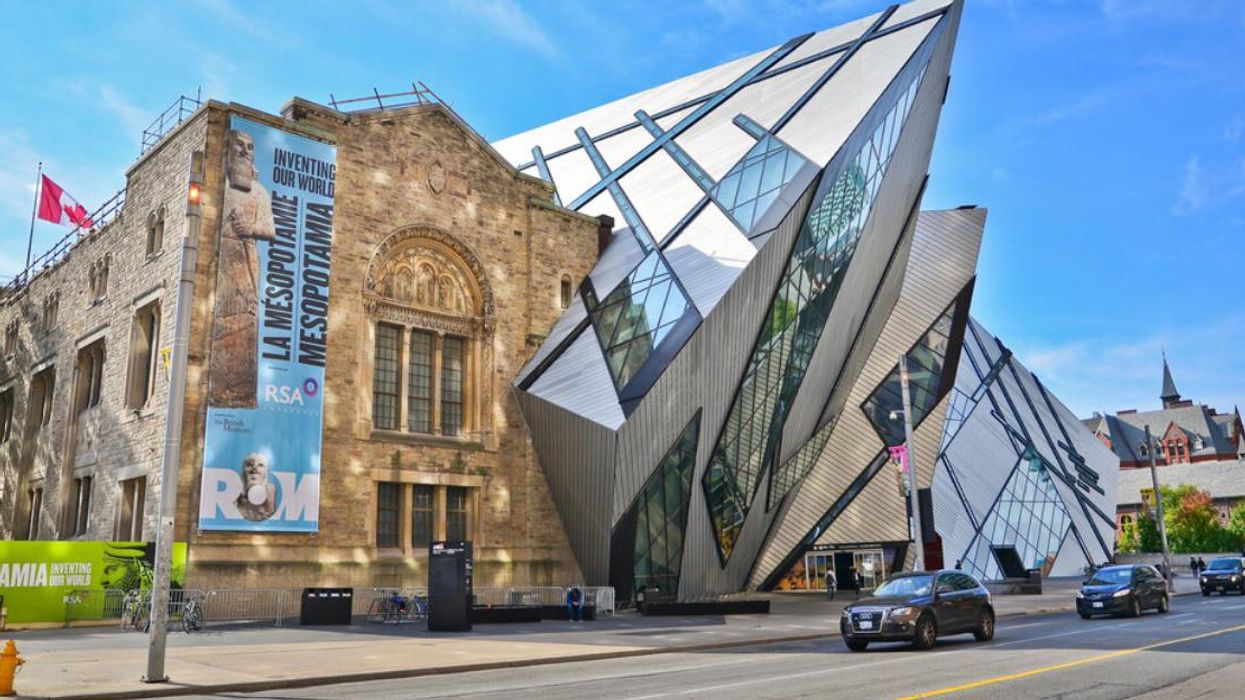 The Royal Ontario Museum in Toronto, Ontario.