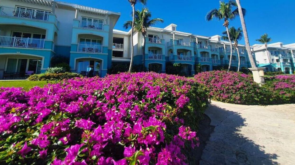 The Sandals Emerald Bay resort in the Bahamas.