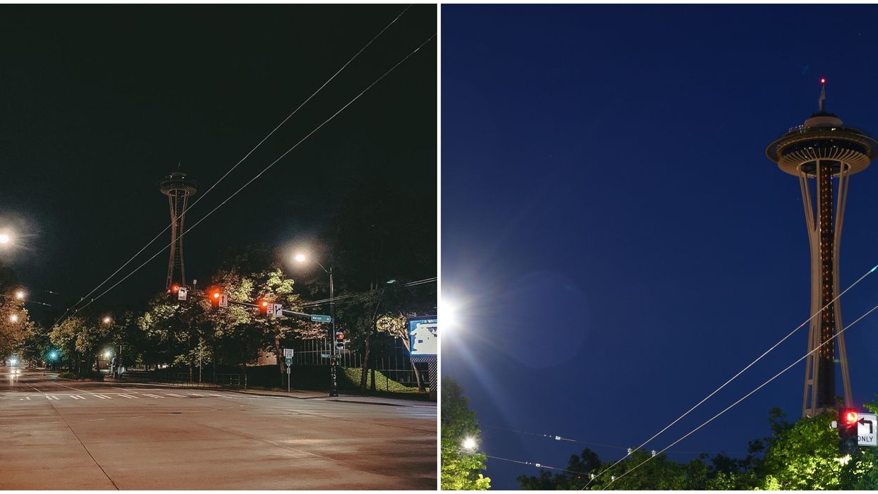The Seattle Space Needle Went Dark In Support Of Black Lives Matter Protests