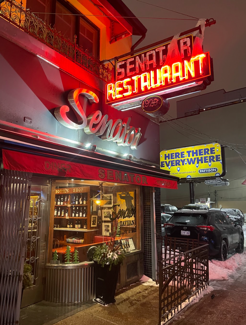 The Senator exterior.