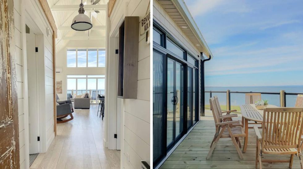 The shed by the sea Airbnb.