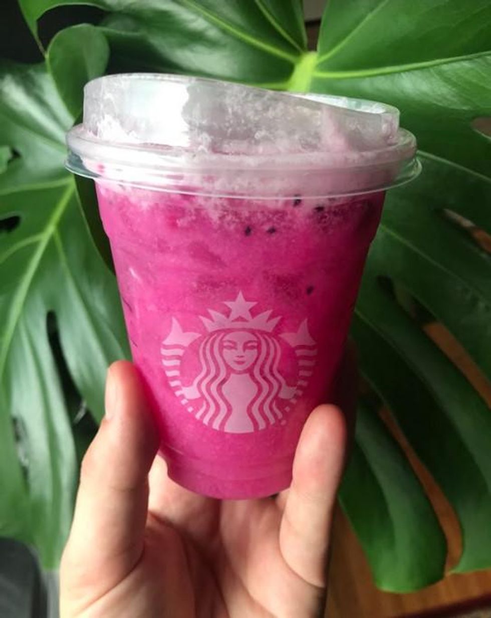 The Starbucks Canada Dragon Drink Refresher