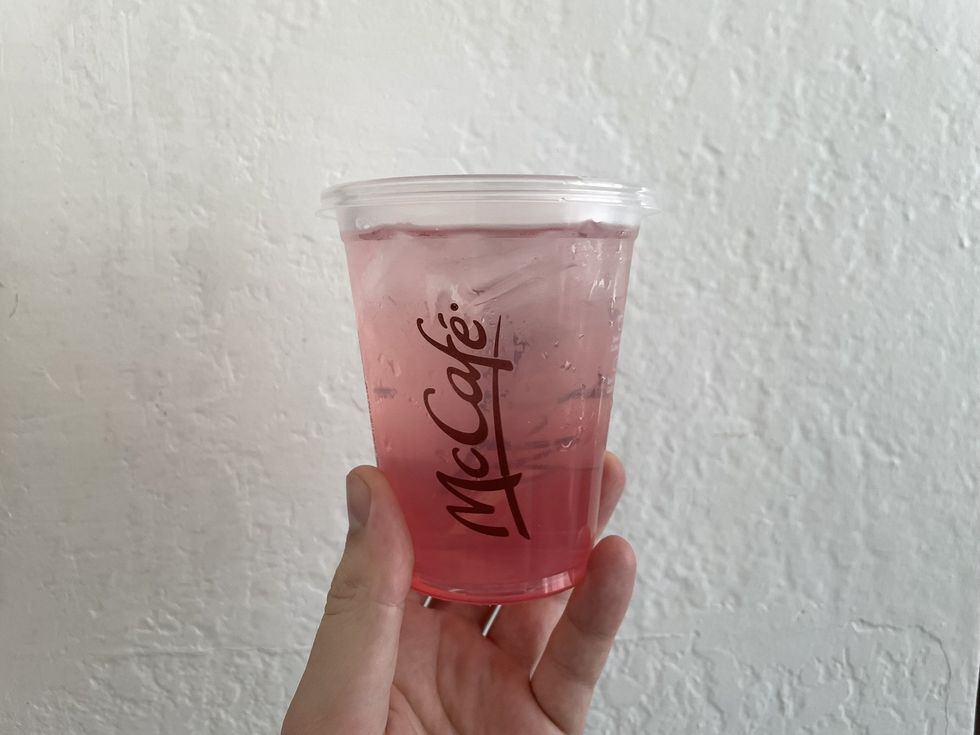 The Strawberry Passionfruit Fruit Splash.