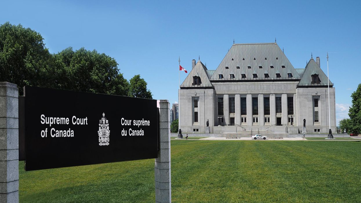 The Supreme Court Of Canada building.