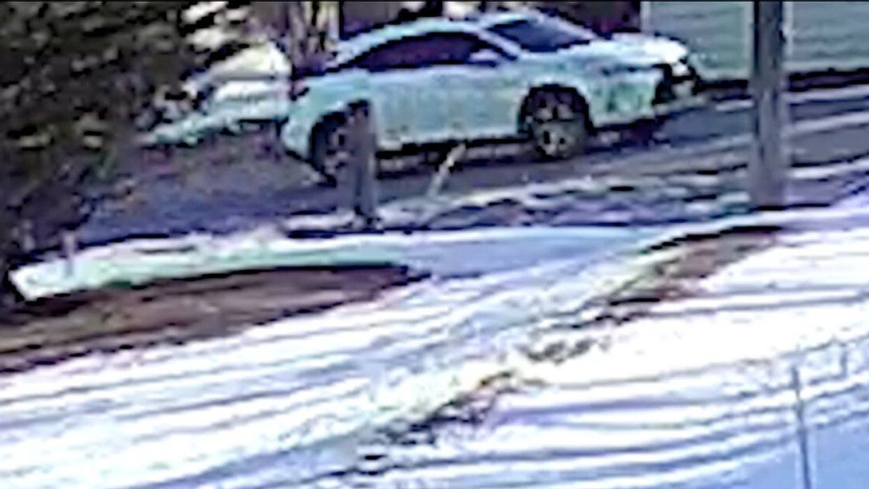 The suspect car caught on video.