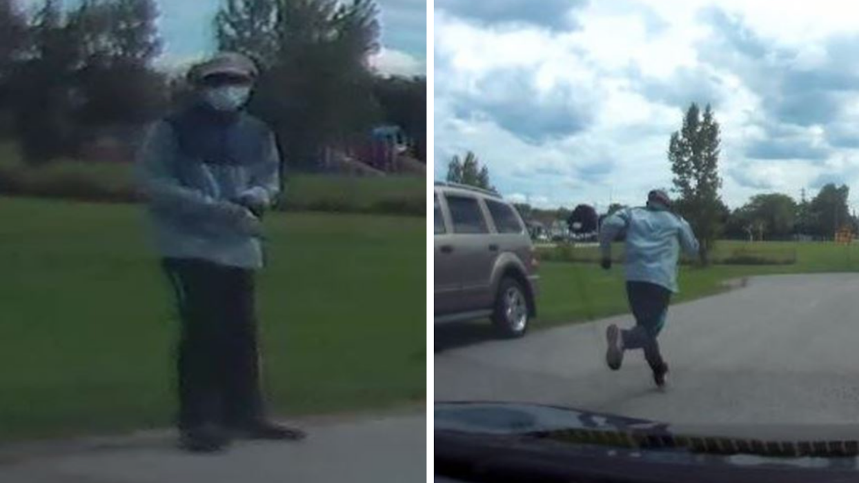 The suspect Niagara Regional Police are looking for.