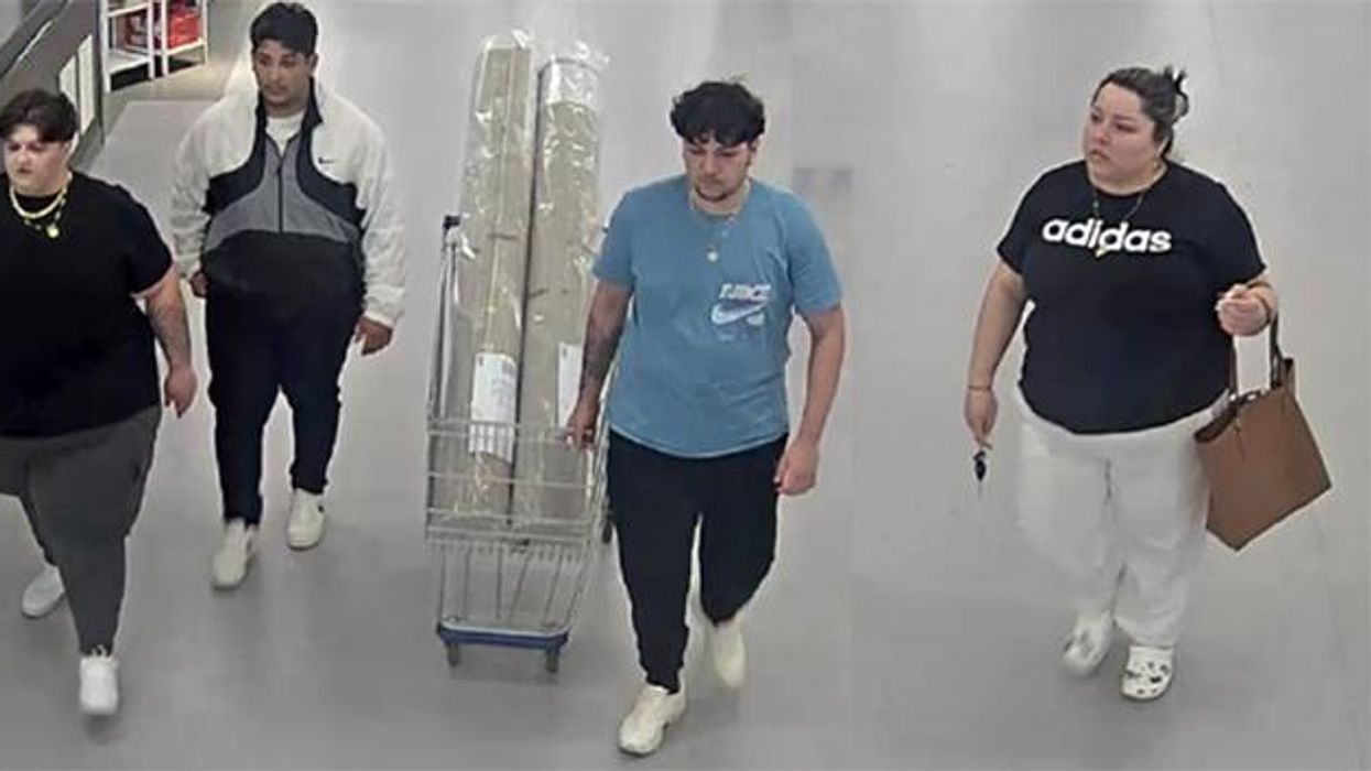 The suspects who allegedly stole from an IKEA in Burlington.