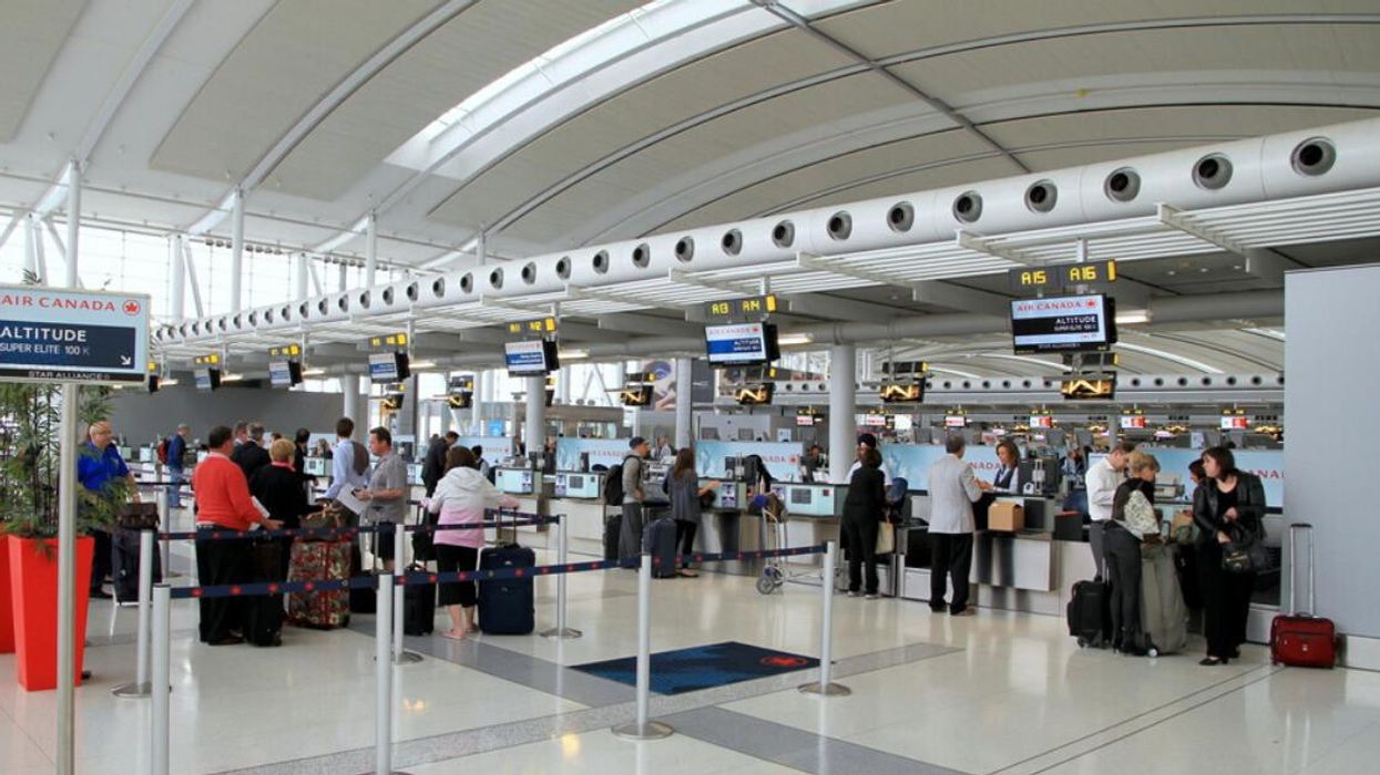 The terminal at Toronto Pearson International Airport.