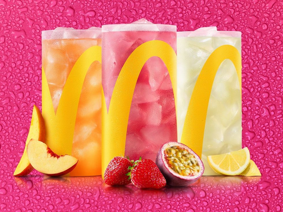 The three Fruit Splashes.