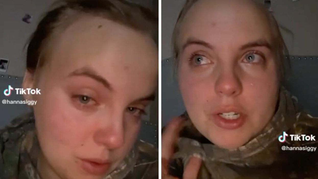 The TikToker talking about Aritzia.