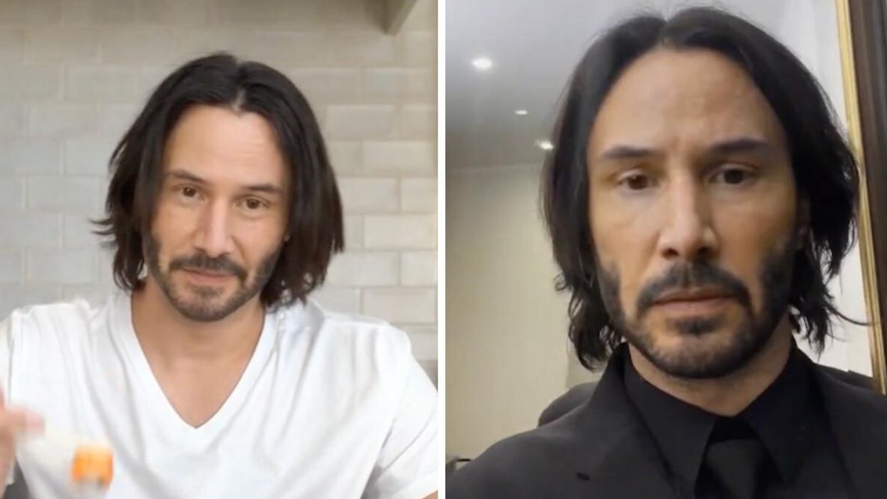 The TikToker unreal_keanu.