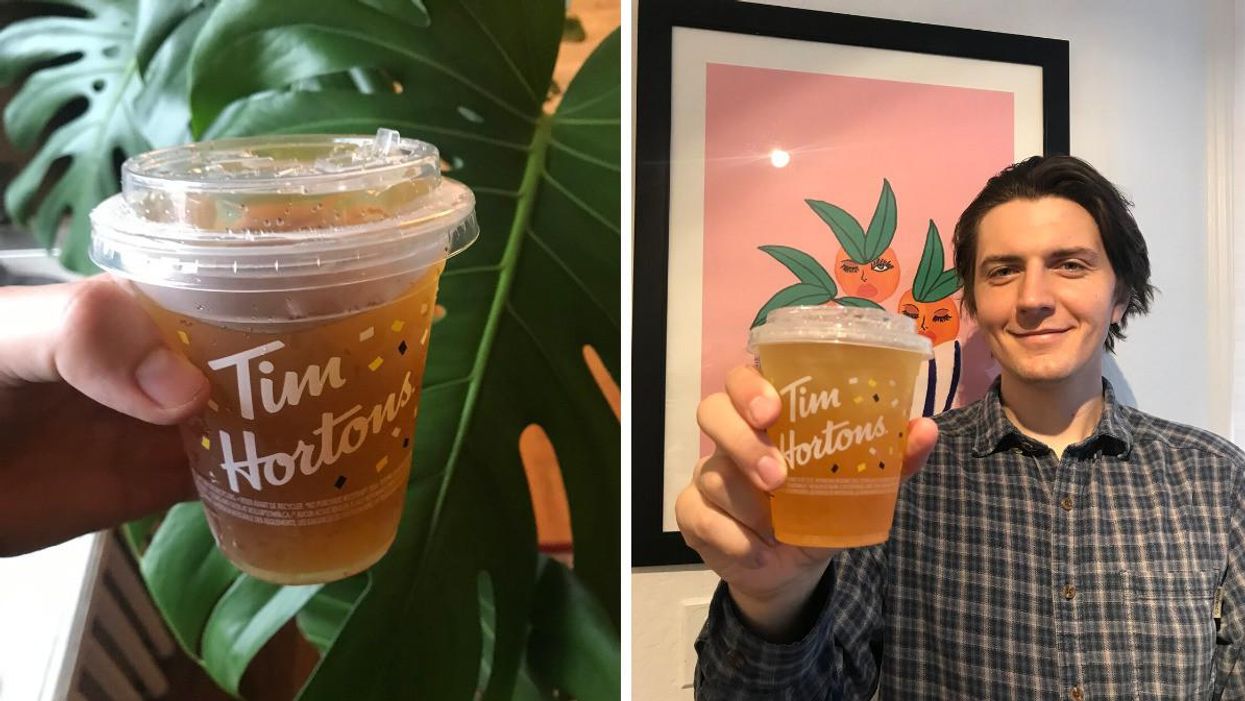 The Tim Hortons Iced Tea Quencher.