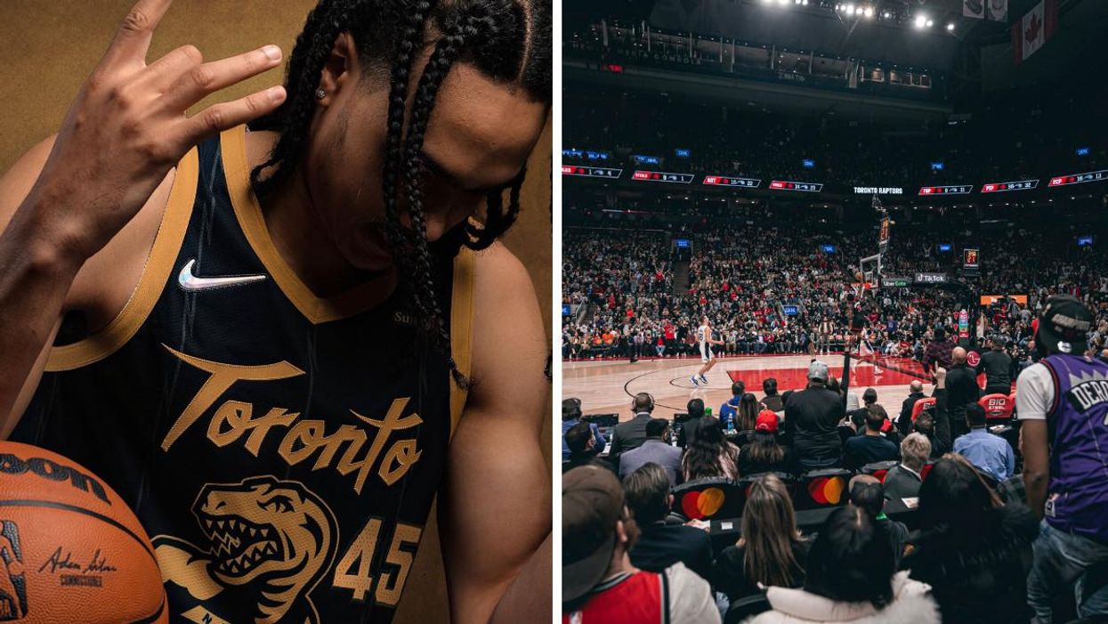 The Toronto Raptors Just Revealed New Jerseys & They're Such A Throwback (PHOTOS)