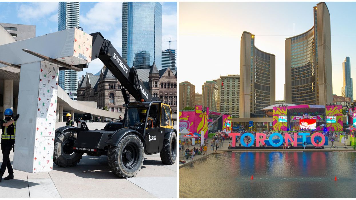 The Toronto Sign Is Officially Gone From Nathan Phillips Square (PHOTOS)