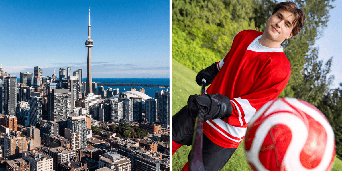 Macklin Celebrini just added 30 spots to his free Airbnb soccer camp experience in Toronto, Life in canada Macklin Celebrini just added 30 spots to his free Airbnb soccer camp experience in Toronto, Life in canada
