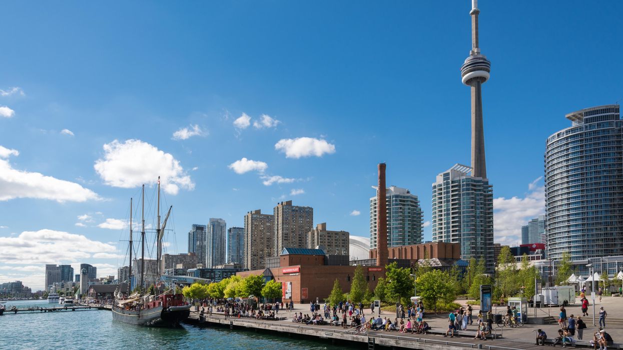 The Toronto waterfront.
