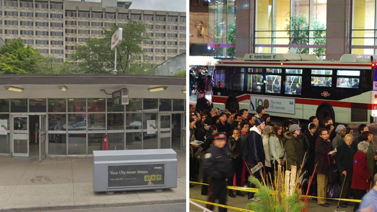 The TTC Was A Cramped Mess This Morning Thanks To A Problem On Line 2 (PHOTOS)
