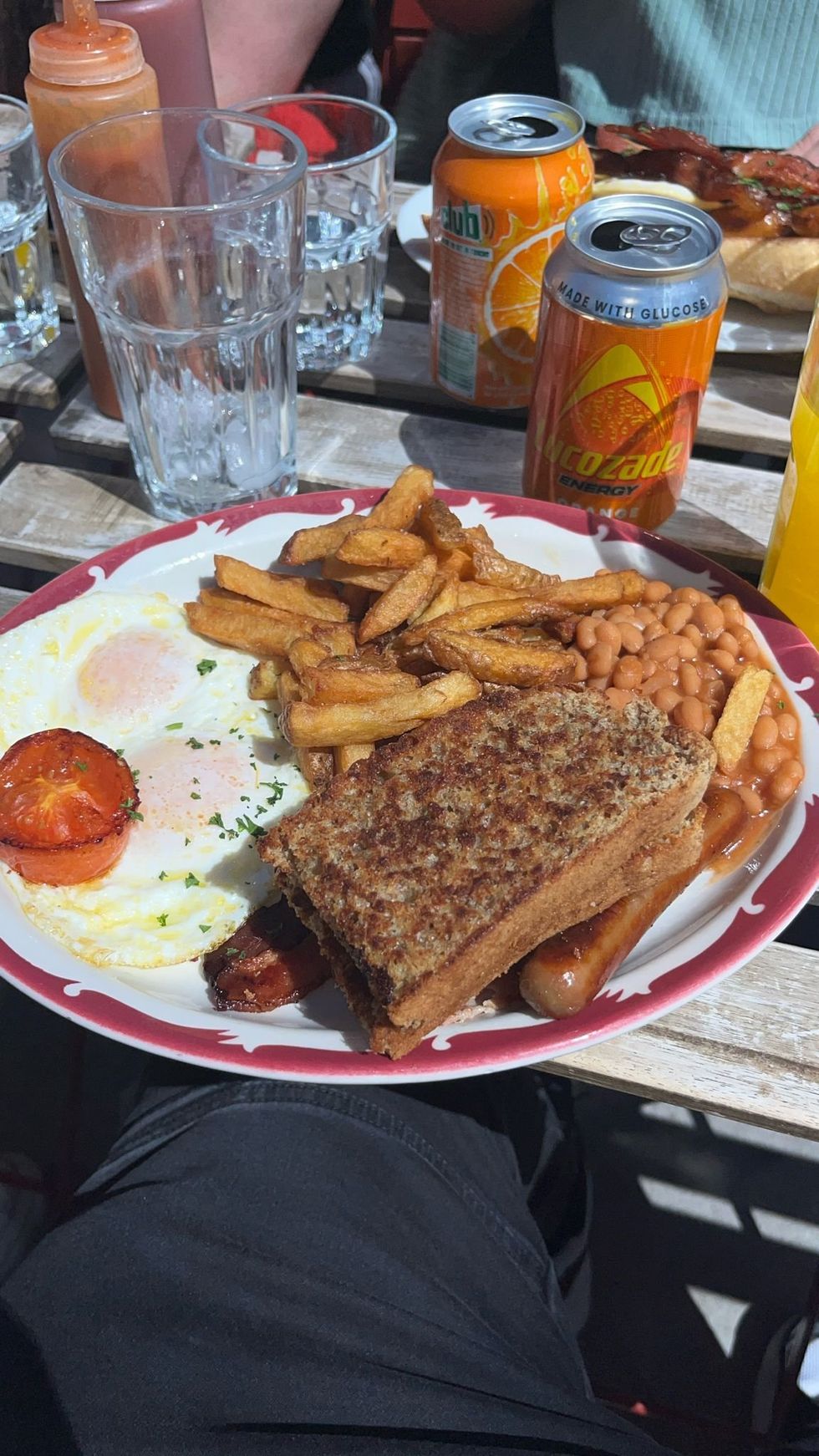The ultimate Irish breakfast The George Street Diner.