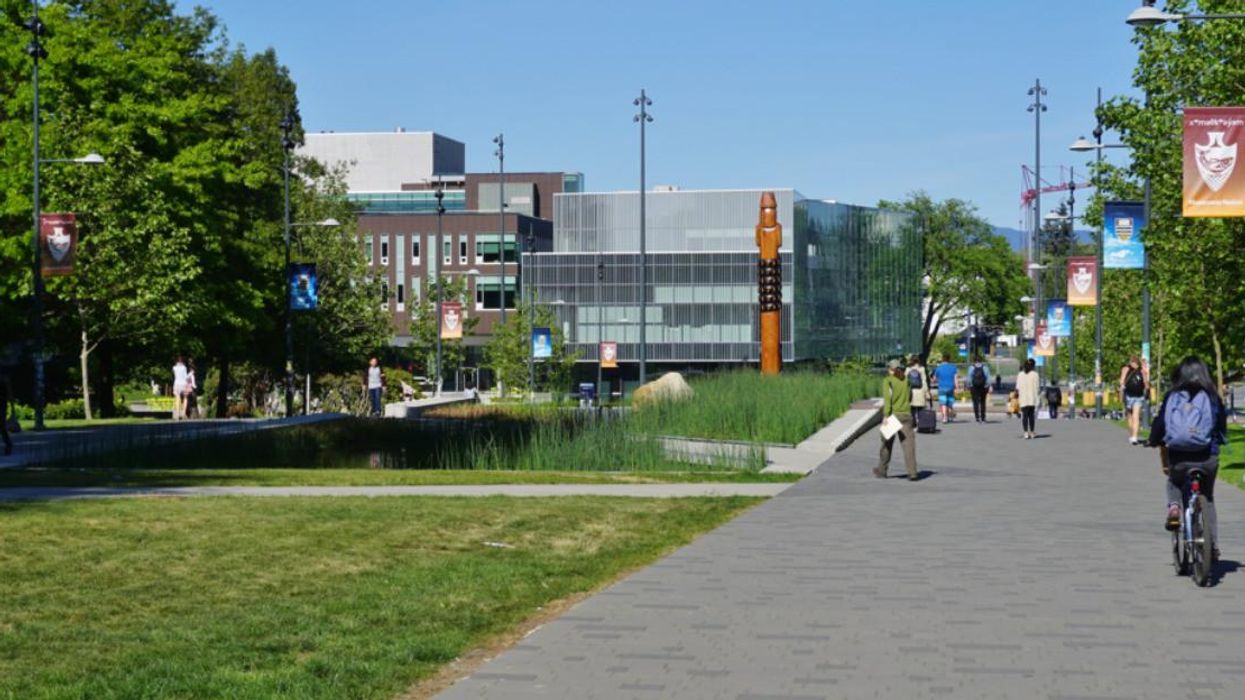 The University of British Columbia campus.