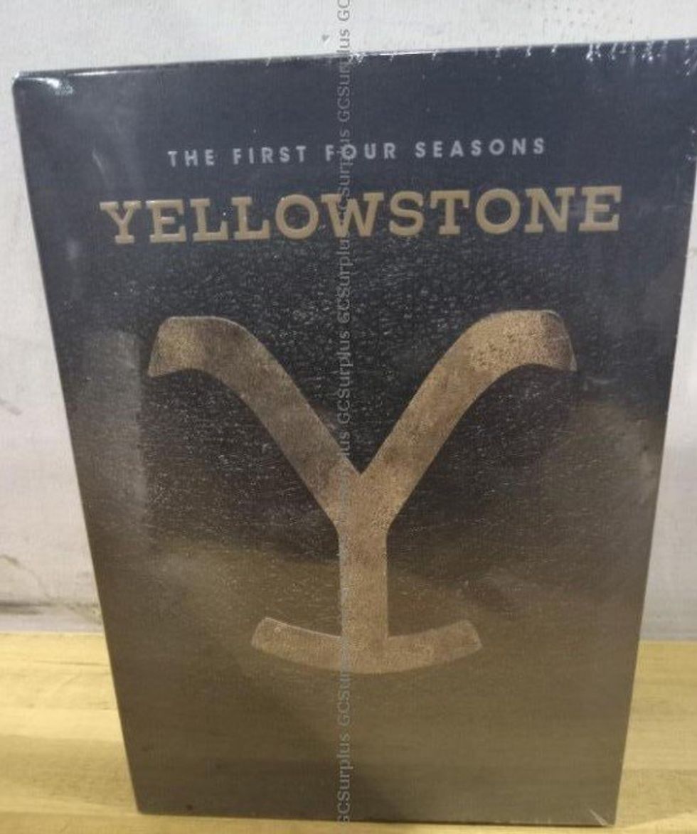 The unopened DVD collection.