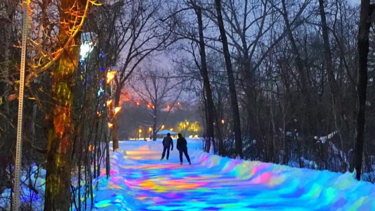 The Victoria Park IceWay  Edmonton.