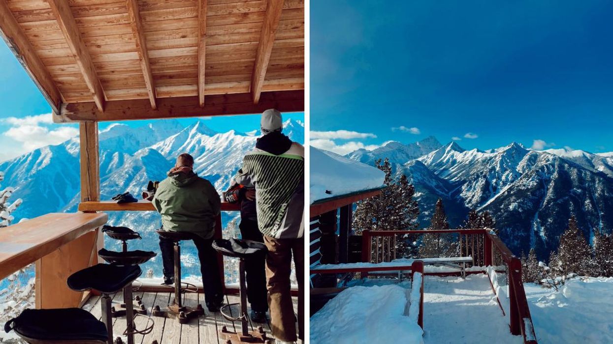 The view at Panorama Mountain Resort.